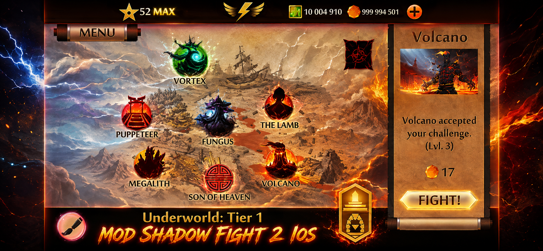 Shadow Fight 2 - Mod Menu Ios